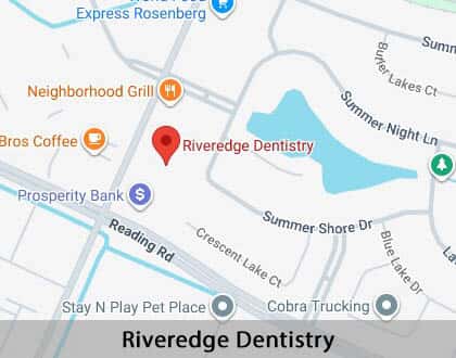 Map image for Smile Makeover in Rosenberg, TX